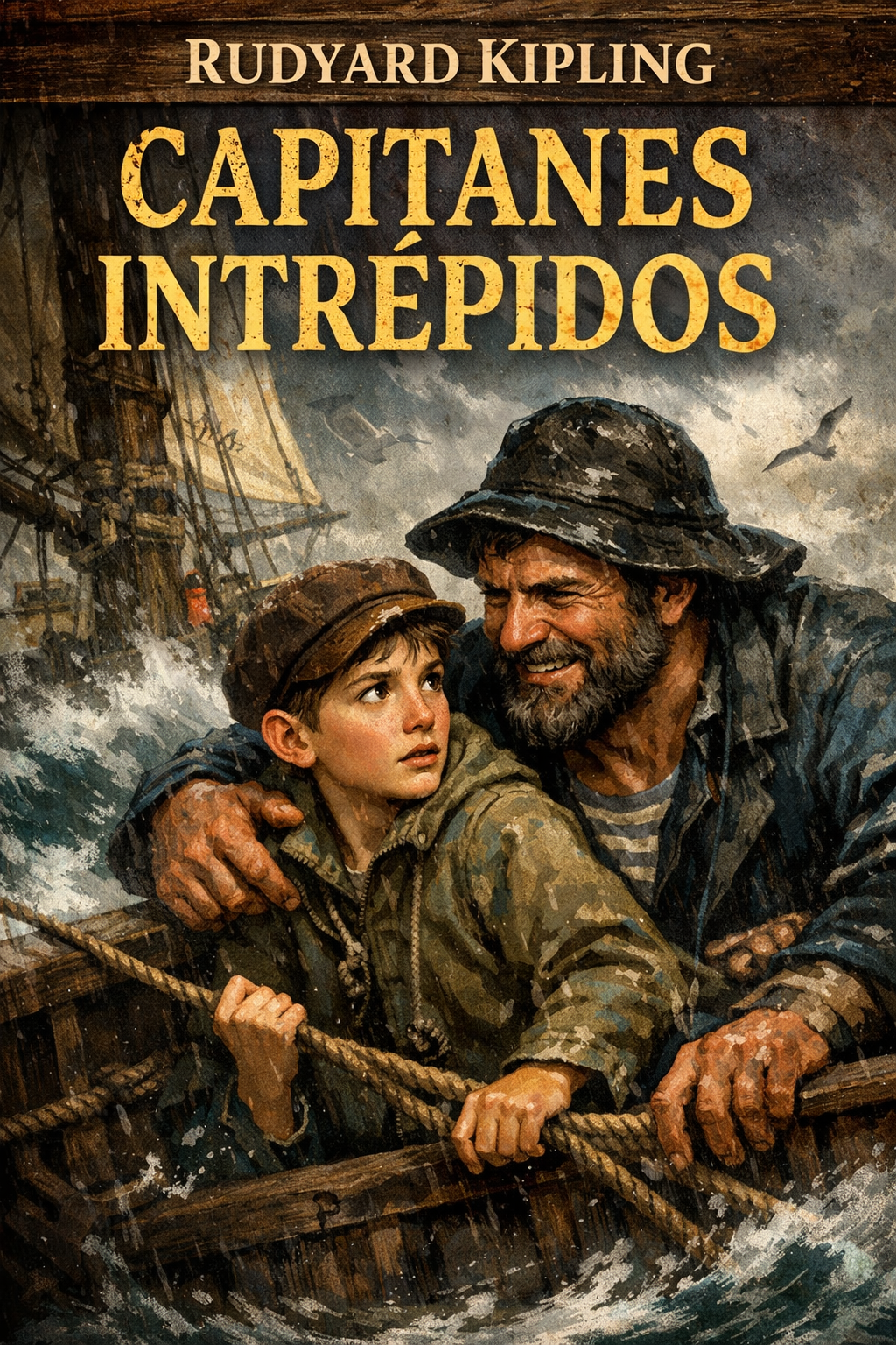 Capitanes intrépidos: cómo un niño mimado aprende a ser hombre